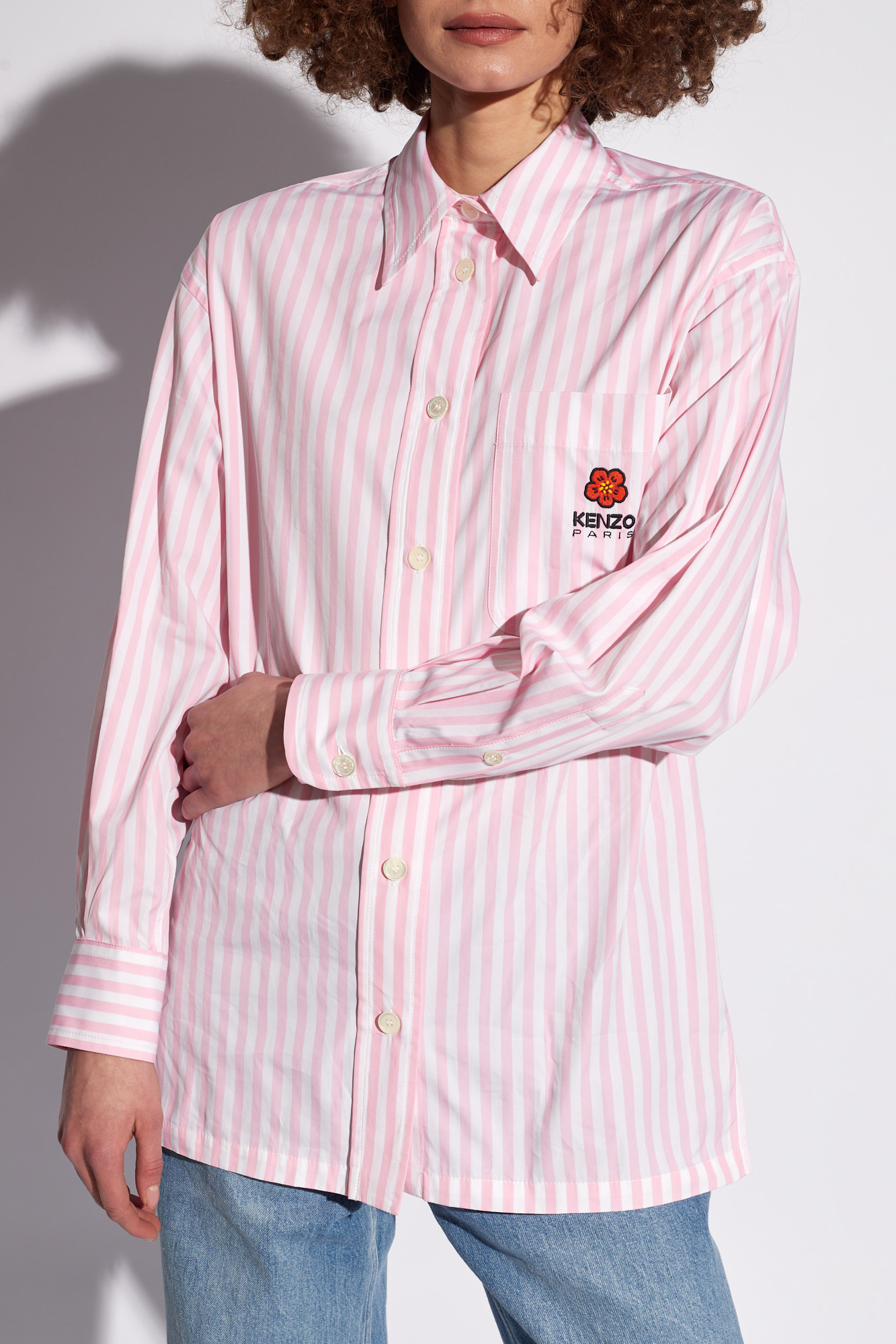 Kenzo button online shirt